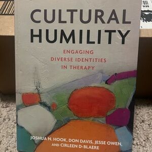 Cultural Humility engaging diverse identities in therapy Joshua N. Hook